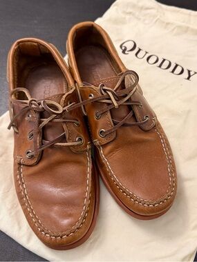 Quoddy Whiskey Boat Shoes - Men's 7 US
